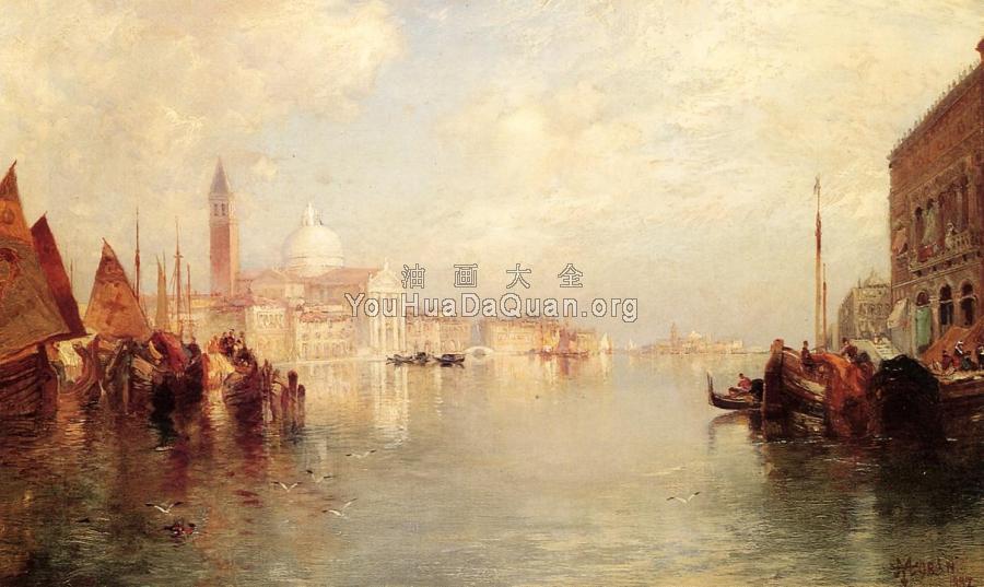 The Grand Canal - 托马斯·莫兰